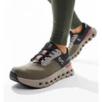Premium On Cloud Runner 2 Shoes Olive Mahogany For Men (SUP3207) - stayhit.in