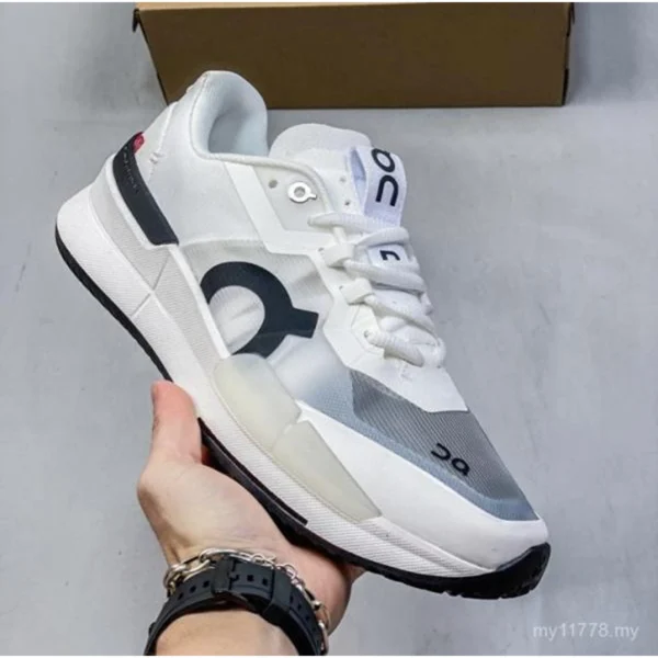 Premium On Cloud Running Shoes Roger Pro Clay White Black For Men (SUP1079) - stayhit.in Premium On Cloud Running Shoes Roger Pro Clay White Black For Men (SUP1079) - stayhit.in