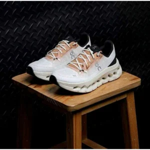 Premium On Cloud Tilt Ivory Shoes Almond For Men (SUP1795) - stayhit.in