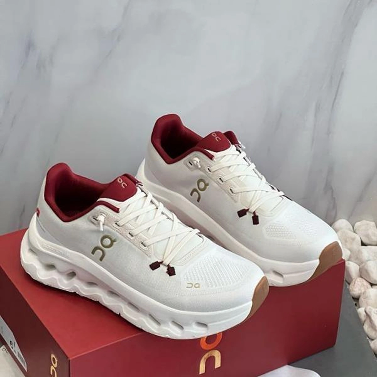 Premium On Cloud Tilt Pearl Ivory Shoes For Men (SUP1848) - stayhit.in