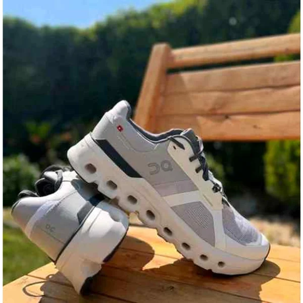 Premium On Cloudrunner 2 Shoes White Frost For Men (SUP1521) - stayhit.in