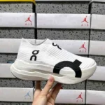 Premium On Running Cloudboom Shoes Strike Ls White Black For Men (SUP1210) - stayhit.in