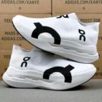Premium On Running Cloudboom Shoes Strike Ls White Black For Men (SUP1210) - stayhit.in