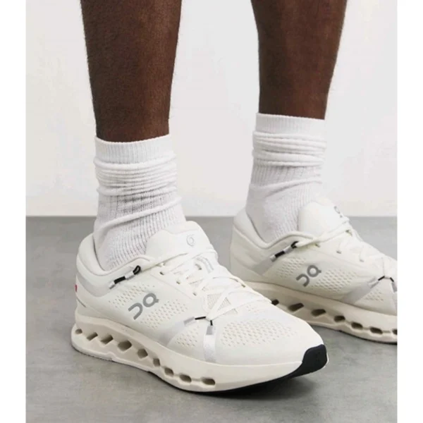 Premium On Running Cloudsurfer 2 Shoes White Ivory For Men (SUP1850) - stayhit.in Premium On Running Cloudsurfer 2 Shoes White Ivory For Men (SUP1850) - stayhit.in