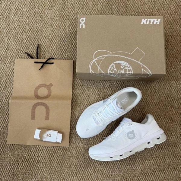 Premium On Running X Kith Cloudzone Shoes White Ice For Men (SUP2959) - stayhit.in Premium On Running X Kith Cloudzone Shoes White Ice For Men (SUP2959) - stayhit.in