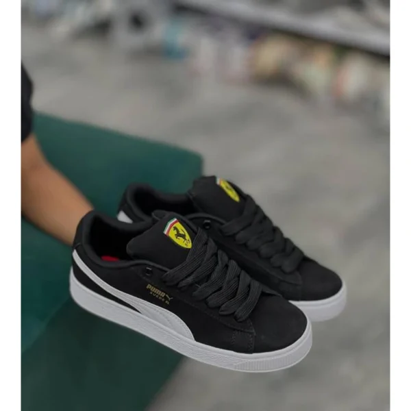 Premium Puma Ferrari Suede Xl Black White For Men (SUP3520) - stayhit.in Premium Puma Ferrari Suede Xl Black White For Men (SUP3520) - stayhit.in