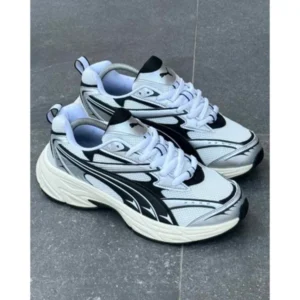 Premium Puma Morphic Retro Shoes Black White For Men (SUP1217) - stayhit.in