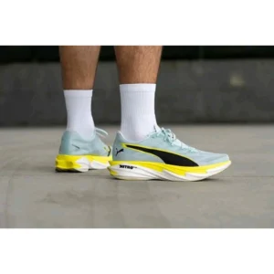 Premium Puma Nitro Elite 4 Shoes Blue Neon For Men (SUP1221) - stayhit.in