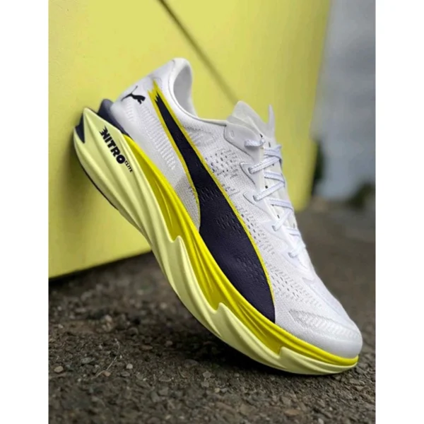 Premium Puma Nitro Elite 4 Shoes White Yellow For Men (SUP1219) - stayhit.in Premium Puma Nitro Elite 4 Shoes White Yellow For Men (SUP1219) - stayhit.in