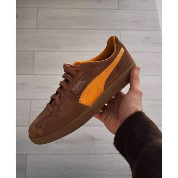 Premium Puma Palermo Shoes Brown Mushroom For Men (SUP3517) - stayhit.in Premium Puma Palermo Shoes Brown Mushroom For Men (SUP3517) - stayhit.in