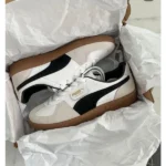 Premium Puma Palermo Shoes White Black For Men (SUP3497) - stayhit.in
