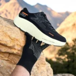 Premium Skechers Go Run Max Shoes Road Black Beige For Men (SUP3483) - stayhit.in