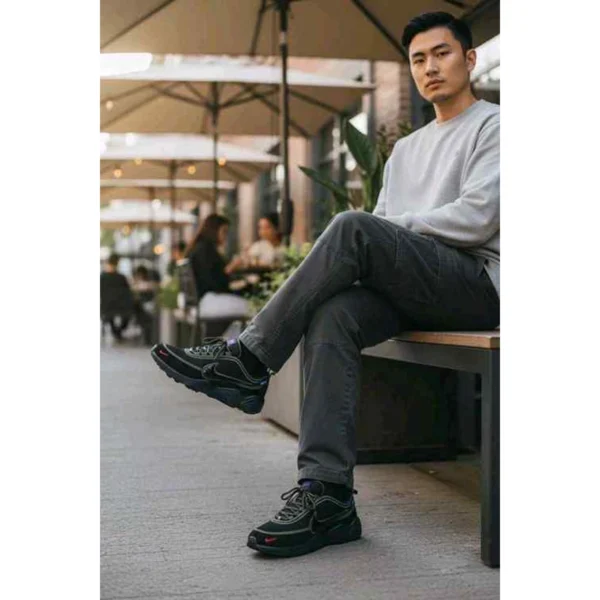 Premium Undefeated X Air Zoom Spiridon Shoes Black Green For Men (SUP3137) - stayhit.in Premium Undefeated X Air Zoom Spiridon Shoes Black Green For Men (SUP3137) - stayhit.in