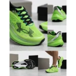 Premium Under Armour Velocity Shoes Elite 2 Neon Green For Men (SUP3157) - stayhit.in