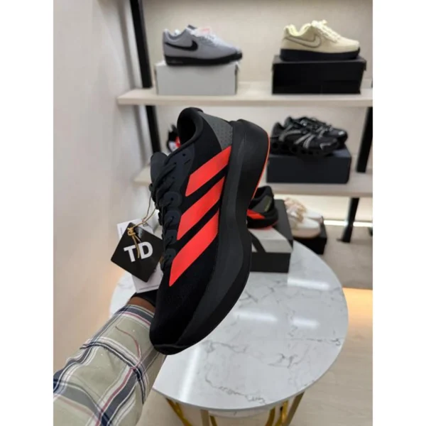 Stylish Adidas Adizero Evo Shoes Lucid Black Red For Men (SUP1870) - stayhit.in