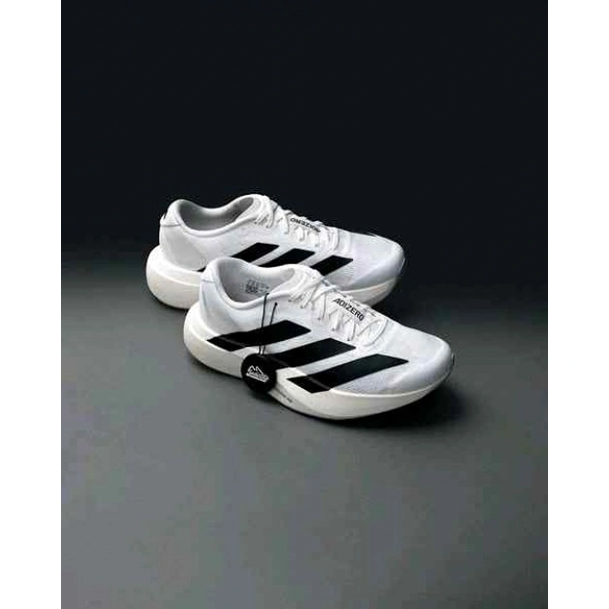 Stylish Adidas Adizero Evo Sl Shoes White Core Black For Men (SUP1858) - stayhit.in