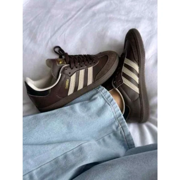 Stylish Adidas Samba Og Shoes Dark Brown Beige For Men (SUP1369) - stayhit.in Stylish Adidas Samba Og Shoes Dark Brown Beige For Men (SUP1369) - stayhit.in