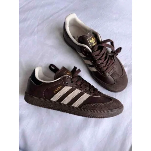 Stylish Adidas Samba Og Shoes Dark Brown Beige For Men (SUP1369) - stayhit.in Stylish Adidas Samba Og Shoes Dark Brown Beige For Men (SUP1369) - stayhit.in