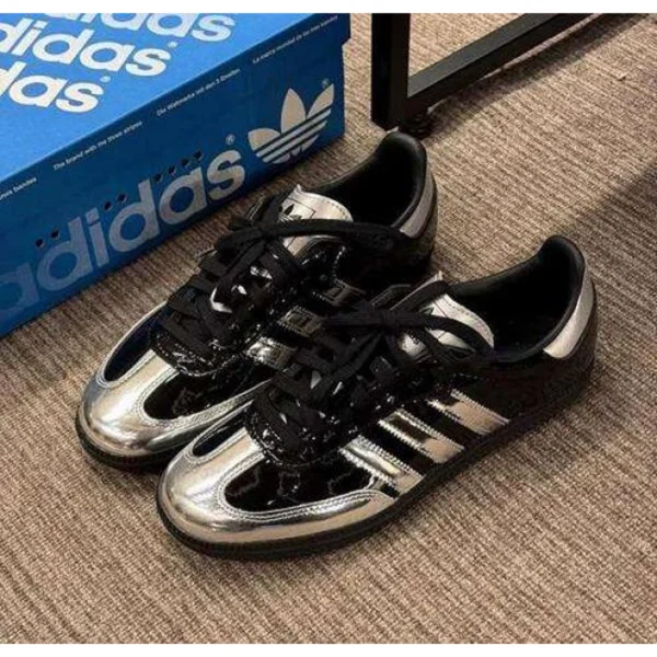 Stylish Adidas Samba X Atmos Tuxedo Shoes Silver Black For Men (SUP3006) - stayhit.in Stylish Adidas Samba X Atmos Tuxedo Shoes Silver Black For Men (SUP3006) - stayhit.in
