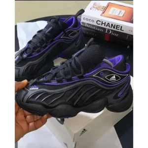 Stylish Adidas X Packer Intimidation Shoes Black Purple For Men (SUP2887) - stayhit.in