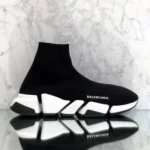 Stylish Balenciaga Speed Knit 2.0 Shoes Trainer Black White For Men (SUP2865) - stayhit.in