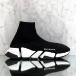 Stylish Balenciaga Speed Knit 2.0 Shoes Trainer Black White For Men (SUP2865) - stayhit.in
