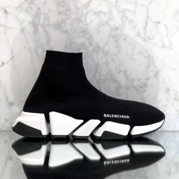 Stylish Balenciaga Speed Knit 2.0 Shoes Trainer Black White For Men (SUP2865) - stayhit.in Stylish Balenciaga Speed Knit 2.0 Shoes Trainer Black White For Men (SUP2865) - stayhit.in