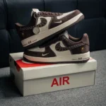 Stylish Bape X Nike Air Force 1 Shoes Beige Brown For Men (SUP3013) - stayhit.in