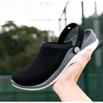 Stylish Crocs Literide 360 Clogs Black White For Men (HS1542) - stayhit.in