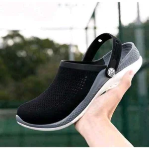 Stylish Crocs Literide 360 Clogs Black White For Men (HS1542) - stayhit.in