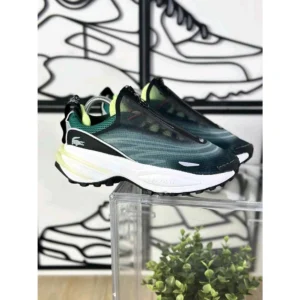 Stylish Lacoste Audyssor Trail Shoes Black Green For Men (SUP1547) - stayhit.in