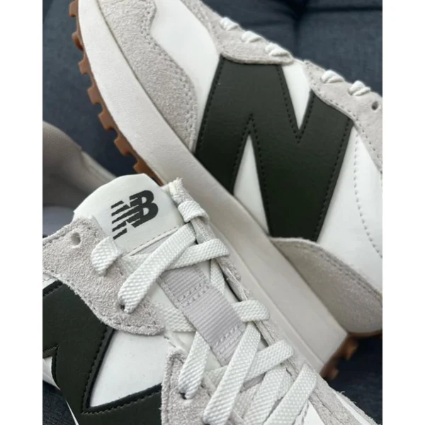 Stylish New Balance 327 Shoes Moonbeam Green For Men (SUP3456) - stayhit.in