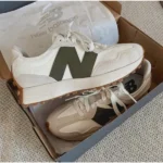 Stylish New Balance 327 Shoes Moonbeam Green For Men (SUP3456) - stayhit.in