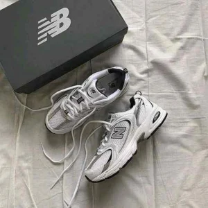 Stylish New Balance 530 Shoes White Navy For Men (SUP1867) - stayhit.in