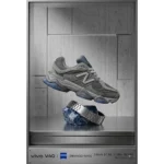 Stylish New Balance 9060 Shoes Castle Rock Grey Blue For Men (SUP1515) - stayhit.in