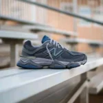 Stylish New Balance 9060 Shoes Castle Rock Grey Blue For Men (SUP1515) - stayhit.in
