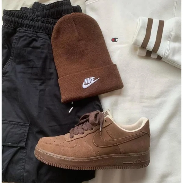 Stylish Nike Air Force 1 Shoes Low Cacao Wow For Men (SUP3458) - stayhit.in Stylish Nike Air Force 1 Shoes Low Cacao Wow For Men (SUP3458) - stayhit.in