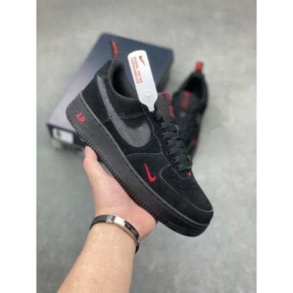 Stylish Nike Air Force 1 Shoes Multi Swoosh Black For Men (SUP3236) - stayhit.in Stylish Nike Air Force 1 Shoes Multi Swoosh Black For Men (SUP3236) - stayhit.in