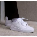 Stylish Nike Air Force 1 Shoes White Pure Leather For Men (SUP1543) - stayhit.in
