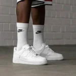Stylish Nike Air Force 1 Shoes White Pure Leather For Men (SUP1543) - stayhit.in