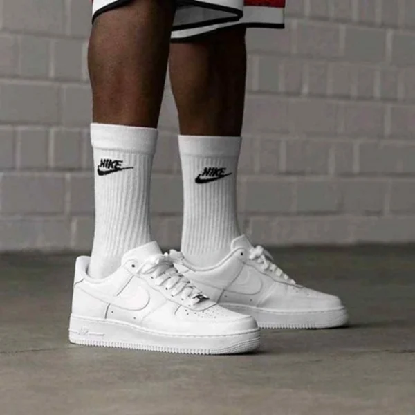 Stylish Nike Air Force 1 Shoes White Pure Leather For Men (SUP1543) - stayhit.in Stylish Nike Air Force 1 Shoes White Pure Leather For Men (SUP1543) - stayhit.in