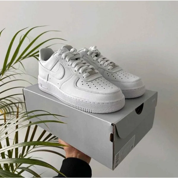 Stylish Nike Air Force 1 Shoes White Pure Leather For Men (SUP1543) - stayhit.in Stylish Nike Air Force 1 Shoes White Pure Leather For Men (SUP1543) - stayhit.in