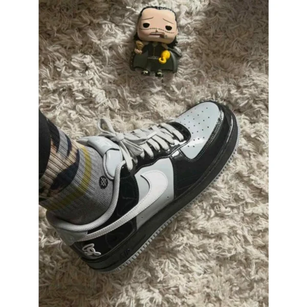 Stylish Nike Air Force 1 Shoes X Syna Black And Light Smoke For Men (SUP1120) - stayhit.in Stylish Nike Air Force 1 Shoes X Syna Black And Light Smoke For Men (SUP1120) - stayhit.in