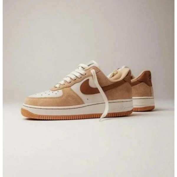 Stylish Nike Air Force 1 Vachetta Shoes Tan Suede For Men (SUP1386) - stayhit.in Stylish Nike Air Force 1 Vachetta Shoes Tan Suede For Men (SUP1386) - stayhit.in