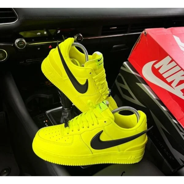 Stylish Nike Air Force 1 X Ambush Shoes Flash Lime For Men (SUP3457) - stayhit.in
