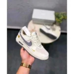 Stylish Nike Air Force Shoes Custom Beige For Men (SUP3073) - stayhit.in
