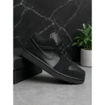 Stylish Nike Air Jordan 1 Shoes Low Triple Black For Men (SUP1869) - stayhit.in