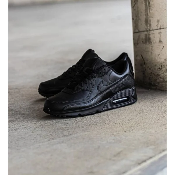 Stylish Nike Air Max 90 Shoes Triple Black For Men (SUP1380) - stayhit.in Stylish Nike Air Max 90 Shoes Triple Black For Men (SUP1380) - stayhit.in