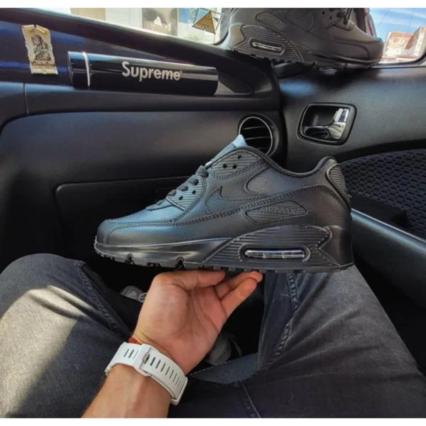 Stylish Nike Air Max 90 Shoes Triple Black For Men (SUP1380) - stayhit.in Stylish Nike Air Max 90 Shoes Triple Black For Men (SUP1380) - stayhit.in