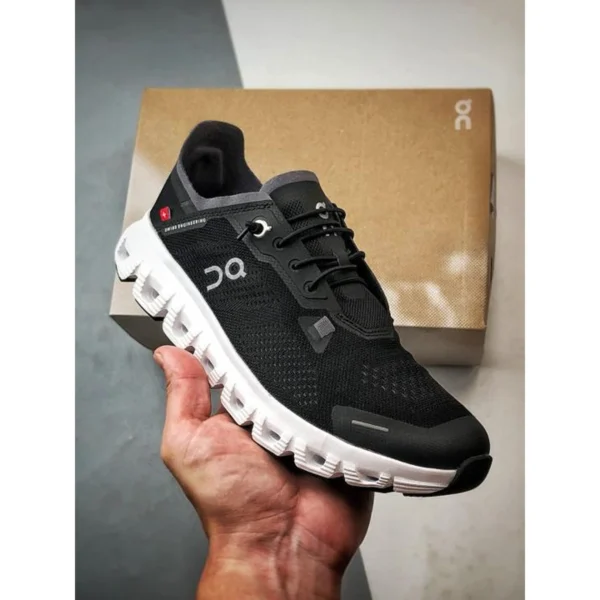 Stylish On Cloud 6 Coast Shoes Black White For Men (SUP1551) - stayhit.in Stylish On Cloud 6 Coast Shoes Black White For Men (SUP1551) - stayhit.in